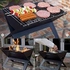 Cahors Outdoor Portable Barbeque/ Roasting Charcoal Grill