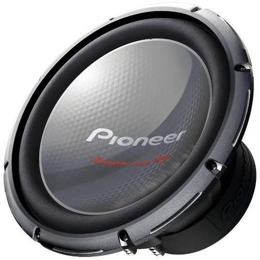 Pioneer TS-W3003D4 2000 Watts 12″ Dual Voice Coil Subwoofer