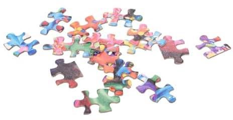 Generic Plastic Puzzle TechniColor With Picture Sweet Cupcake Set Of 150 Pieces For Kids 43x32 CM - Multi Color