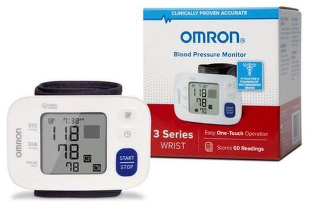 Omron 3 Series Wrist Blood Pressure Monitor BP6100 60 Memory