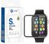 S+ 3D Curved Tempered Glass (44mm) for Apple Watch Series 6/5/4/SE - Clear