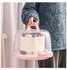 Portable Cake Box Pink/Clear