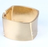 Stylish Trendy Fashion Gold Plated Cube Bangle Bracelet for Girls