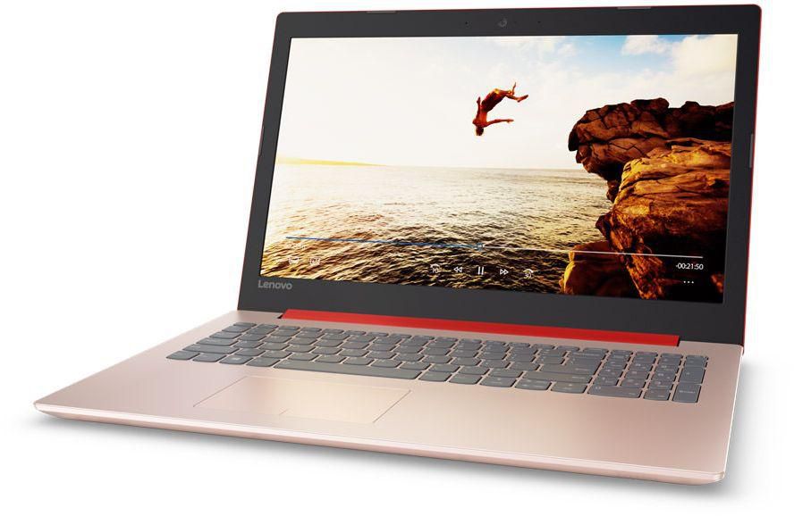 Lenovo Ideapad 320-15AST Laptop - AMD E2-9000, 15.6 Inch HD, 4GB RAM, 1TB HDD, AMD GPU, DOS, Coral Red
