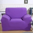 4 Seat Sofa Cover Slipcover Stretch Elastic Couch Furniture Protector Light Purple 4 Seats