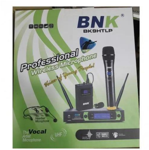 Bnk BK9HTLP 3 IN 1 Professional Wireless Microphone