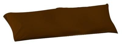 Cotton Standard Pillow Cover Brown 50x90centimeter