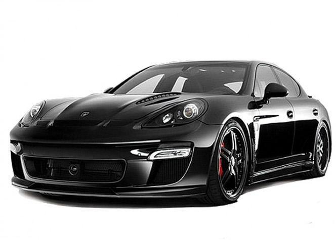 Welly 89141 Porsche Panamera - Black