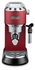 ماكينة القهوة الاسبريسو ديلونجي ديديكا ستايل بالضغط، 15 بار، احمر - EC 685.R