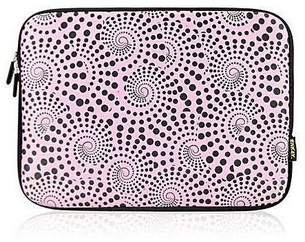 Generic Stylish 9.7 Inch Portable Soft Waterproof Laptop Bag For Ipad Laptop Notebook(pink)