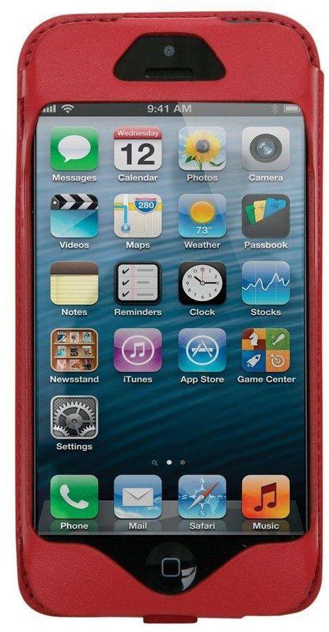 Case for iPhone 5 by Mapi , Red