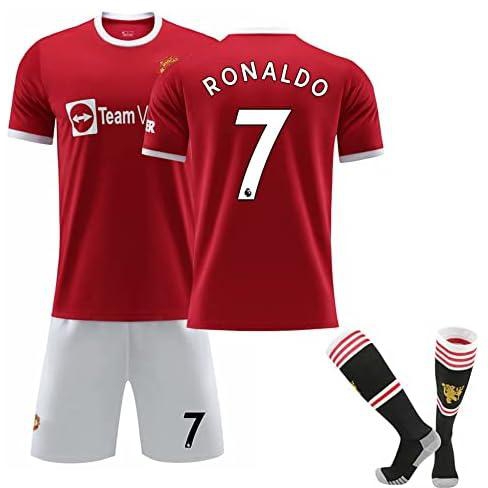 Ronaldo Jersey Set Soccer Jerseys, Sports Training T-shirts And Shorts For Adults/Children, Soccer Jersey Set For Children, Boys, Gifts