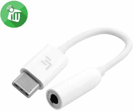 Letv Type-C Cable To Audio Port Adapter 3.5mm Earphones