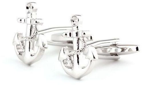 Men's Classic Silver Cufflinks 100% Quality - Unique Knot
