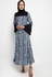 Gobindpal Azzar Nijah Maxi Dress Print - 4 Sizes (Blue)
