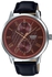 Casio MTP-E200L-1A Analog Watch For Men-Leather Watch