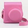 CAIUL 2nd Generation Vintage Instax Mini 8/8+ Carry Camera Case Bag with Film Count Show -Pink