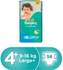Pampers Active Baby Dry Diapers Large Size 4 ( 7 - 14 kg ) - 16's