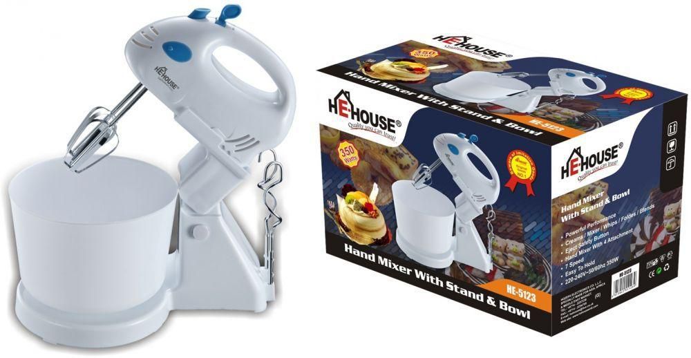 He-House Stand Mixer - 200334, White