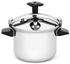 Authentic Pressure Cooker Silver/Black 6-6.6Liters