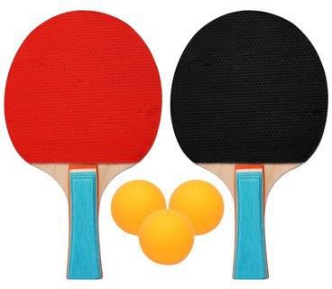 5-Piece Table Tennis Racket And Balls Set