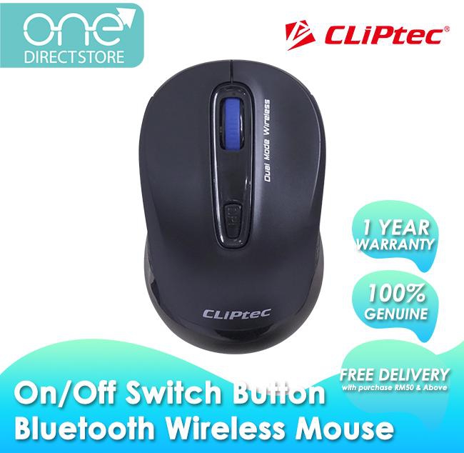 CLiPtec DUAL-TRAX 2400dpi Dual Mode Wireless Optical Mouse RZS780