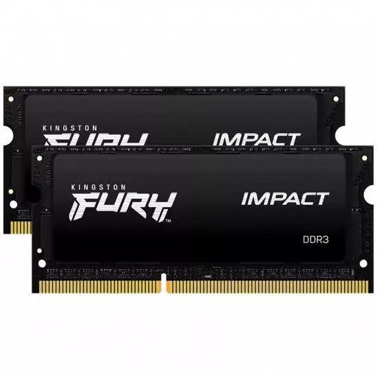 Kingston FURY Impact/SO-DIMM DDR3L/16GB/1866MHz/CL11/2x8GB/Black | Gear-up.me