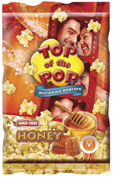 Top Of The Pop Honey Microwave Popcorn - 100 gm