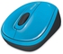 Microsoft 3500 Wireless Mobile Mouse - Cyan Blue - Gmf-00273