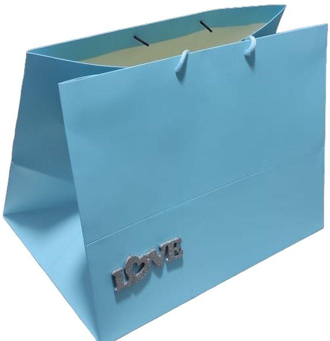 Gift Bag Blue 32×41×27