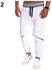 Bluelans Men Fashion Jogger Dance Sportwear Baggy Harem Pants Slacks Trousers Sweatpants-White