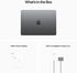 Apple MacBook Air 15-inch (2023) – Apple M2 Chip / 8GB RAM / 256GB SSD / 8-core CPU / 10-core GPU / macOS Ventura / English Keyboard / Space Grey / Middle East Version – [MQKP3ZS/A]