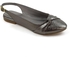Fourteen Ballerina Flat Shoes For Women With Open Back - Multi - Dark Silver
