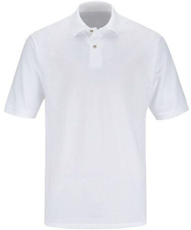 Fashion White cotton Polo Shirt