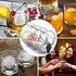 HUIHUIBI 2PCS Whiskey DIY Ice Ball Maker Mold,4-Hole Round Ice Ball Mold 2.2 Inch Ice Ball Maker for Whiskey and Cocktails,Keep Drinks Chilled