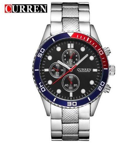 Generic 8028 Sport Quartz Fashion Casual Luxury Men's Wrist Watches Business Clock