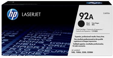 HP 92A Black Original LaserJet Toner Cartridge