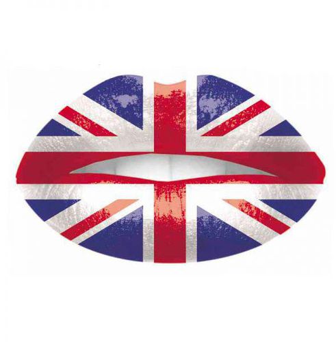 I LOVE ENGLAND - Lips Sticker
