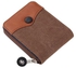 3-Fold Leisure Style Casual Wallet Brown