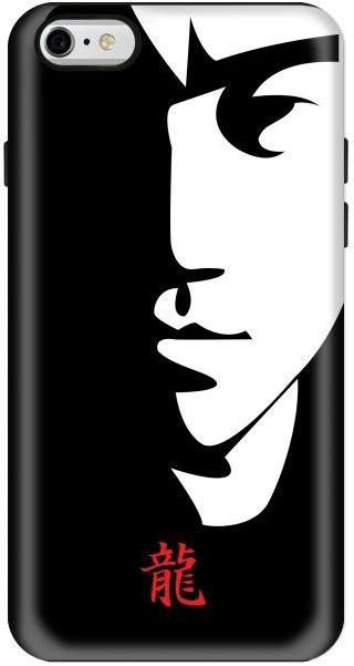 Stylizedd Apple iPhone 6/6s Premium Dual Layer Tough case cover Matte Finish - Tibute - Bruce Lee (Black)