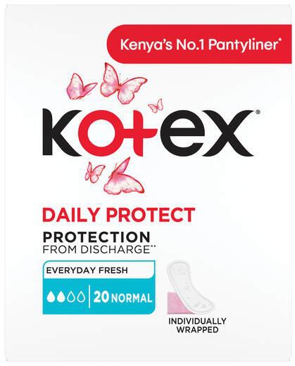 Kotex Panty Liners Individually Wrapped 20's
