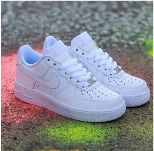 Original Air Force1 Low White Breathable Airforce Men/Women Sports Sneakers Shoes
