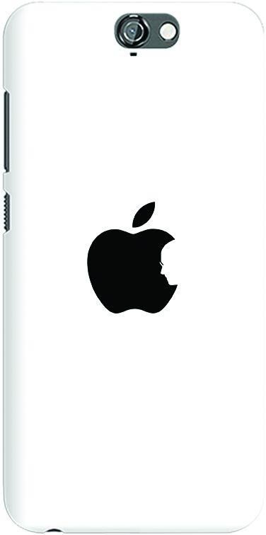 Stylizedd HTC One A9 Slim Snap Case Cover Matte Finish - Steve's Apple - White