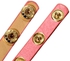 Fashion Women's Retro Synthetic Leather Strap Watch Beads Bracelet Wristwatch