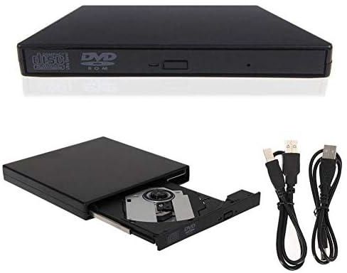 USB 2.0 External DVD ROM Combo Drive CD-RW Burner Player Reader For Laptop MAC