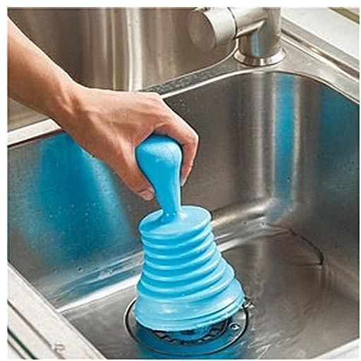 Generic Household Powerful Sink Drain Pipe Pipeline Dredge Suction Cup Toilet Plungers