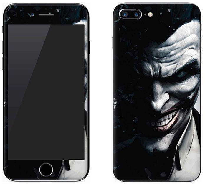 Vinyl Skin Decal For Apple iPhone 8 Plus Arkham Joker