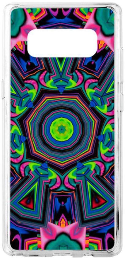 Plastic Printed Case Cover For Samsung Galaxy Note8 Mandala 012