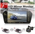 Reverse Camera With LCD Car Rear View Parking Mirror Monitor