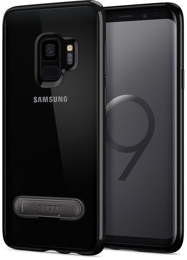 Spigen Samsung Galaxy S9 Ultra Hybrid S Kickstand cover / case - Midnight Black